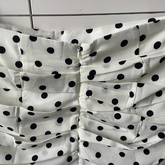 Frilly Polka Dot Skirt - Size L - Picture 7 of 7